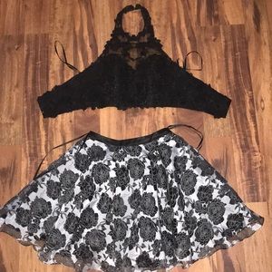 Homecoming two-piece dress